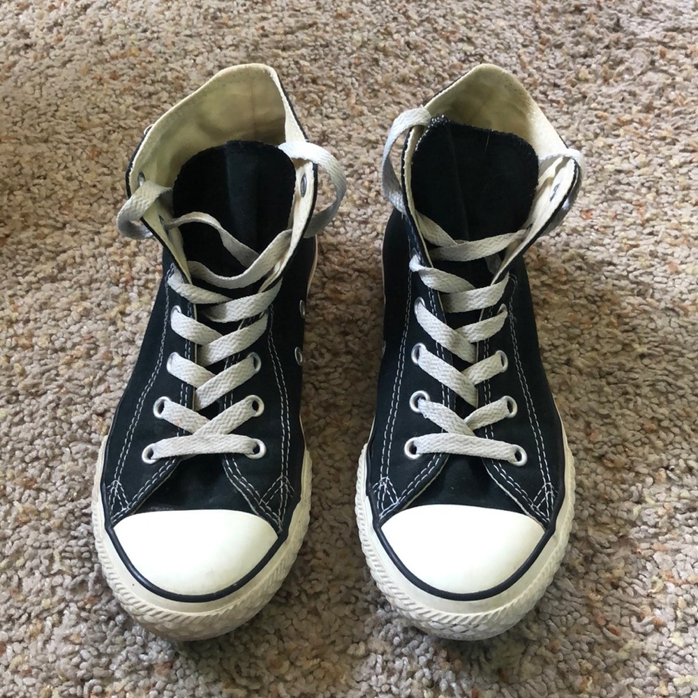 Converse Black High Tops